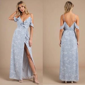 Tobi Light Blue Maxi Dress